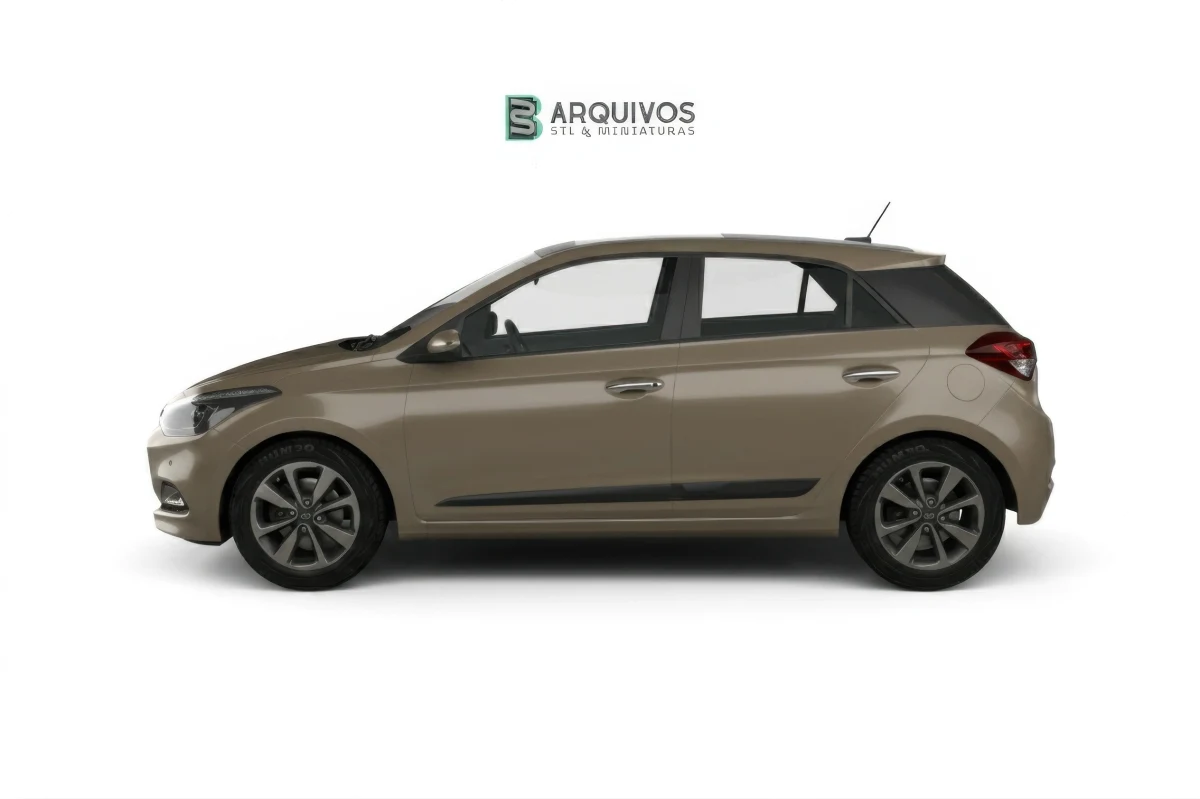 Modelo 3D STL - Hyundai Elite i20 2017 — foto 2